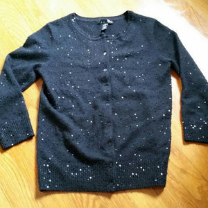 Bloomingdale's Cashmere Sequin Cardigan
